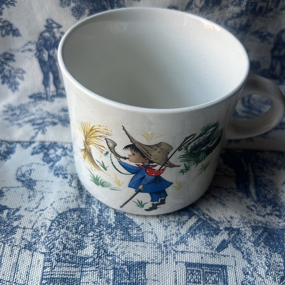 VTG IRISH BRENDAN ERIN STONE CHILDS PLATE CUP SET IRELAND 4pc. - Picture 8 of 11